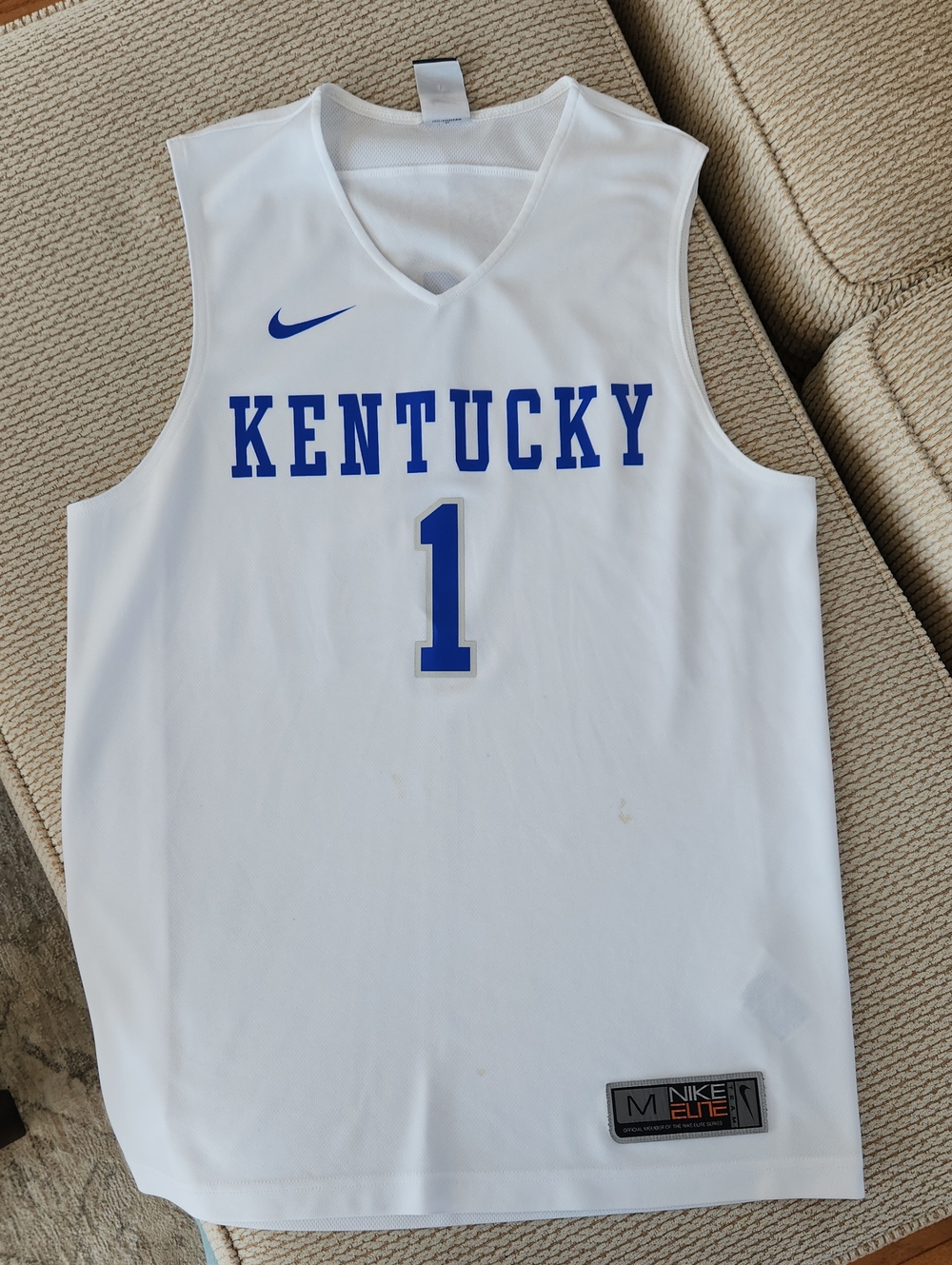 Nike, University Of Kentucky Jersey, Medium